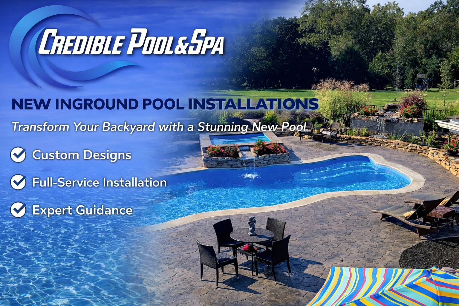 Credible Pools Year Round Pool