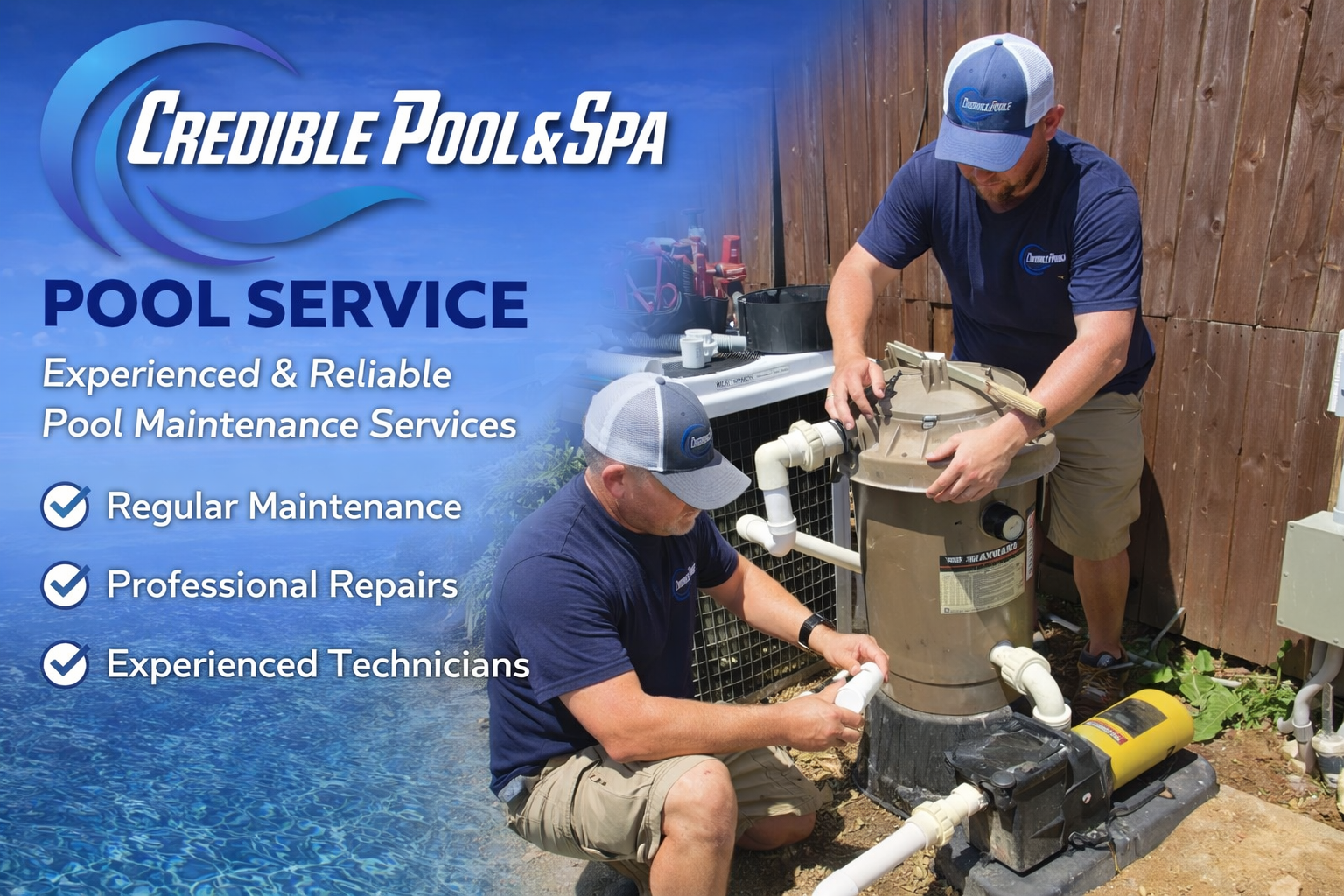 Credible Pools Year Round Pool