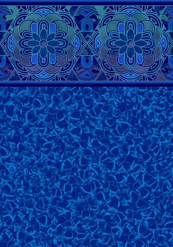 Kayden Mirage inground pool liner pattern