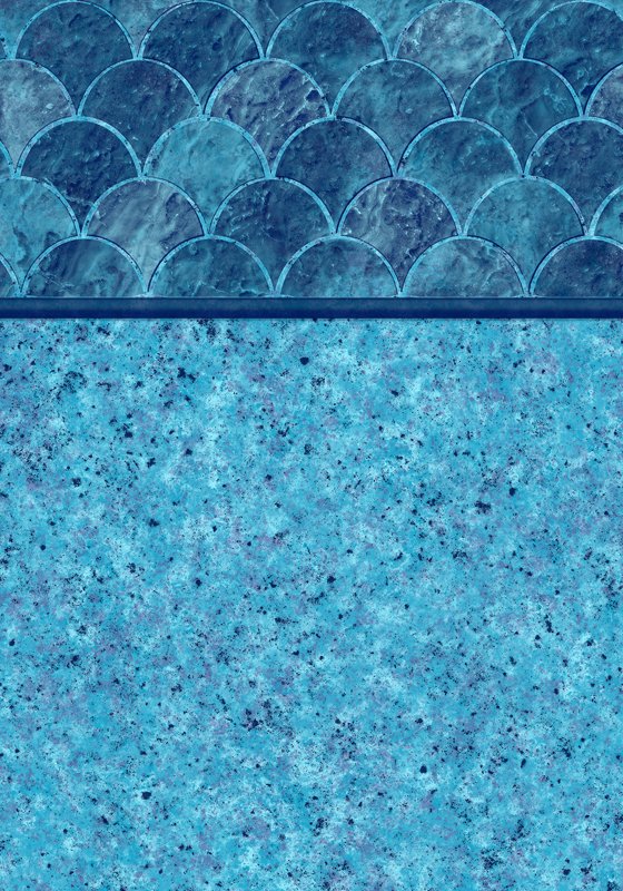 Kayden Rising Tide inground pool liner pattern